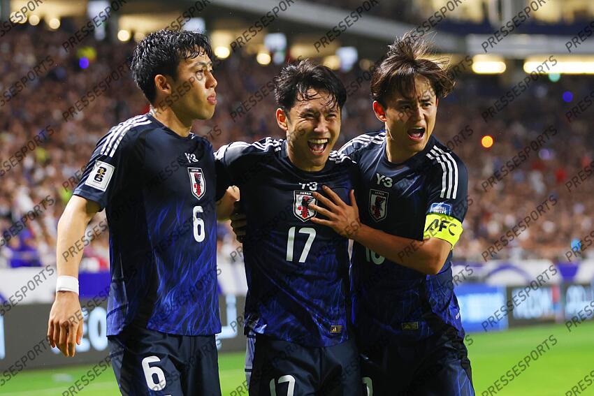 FOOT COUPE DU MONDE 2026 QUALIFICATIONS 2025 JAPON-INDONESIE (6-0)