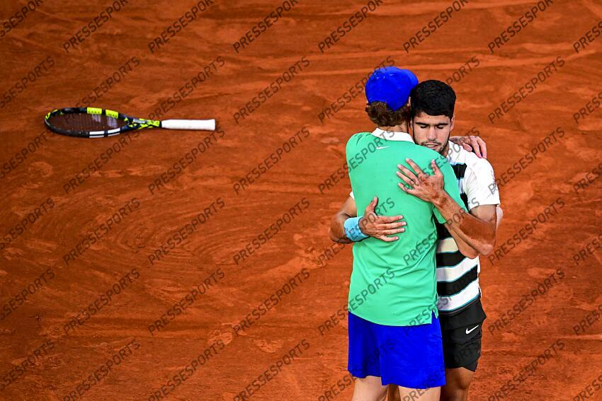 TENNIS ROLAND GARROS 2025 GRAND CHELEM 2025 SINNER / ALCARAZ