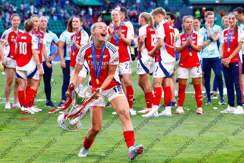 FOOT LIGUE DES CHAMPIONS FEMININE 2025 FINALE (F) ARSENAL-(F) FC BARCELONE (1-0)