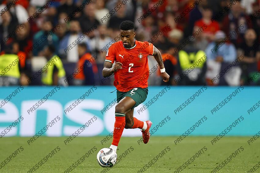 MUNCHEN - Nelson Semedo of Portugal during the UEFA Nations League semifinal match Germany v. Portugal at the Munich Football Arena on June 4, 2025 in Munich, Germany. ANP | Hollandse Hoogte | MAURICE VAN STEEN ALLEMAGNE-PORTUGAL (1-2) 