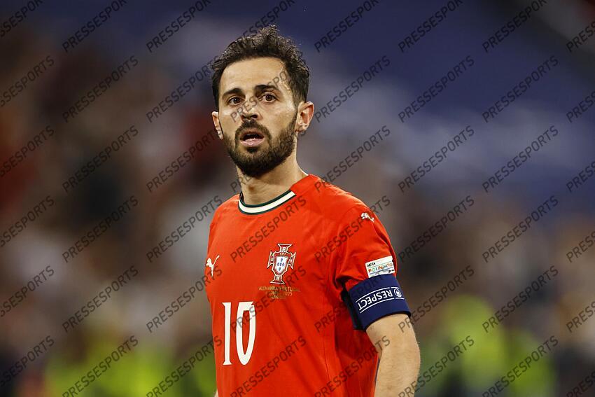 MUNCHEN - Bernardo Silva of Portugal during the UEFA Nations League semifinal match Germany v. Portugal at the Munich Football Arena on June 4, 2025 in Munich, Germany. ANP | Hollandse Hoogte | MAURICE VAN STEEN ALLEMAGNE-PORTUGAL (1-2) 