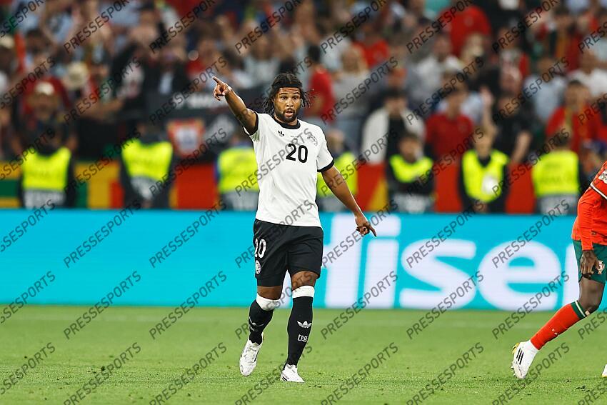 Serge Gnabry (GER), JUNE 4, 2025 - Football / Soccer : UEFA "Nations League" Semi-finals match between Germany 1-2 Portugal at the Munich Football Arena in Munich, Germany. (Photo by Mutsu Kawamori/AFLO) ALLEMAGNE-PORTUGAL (1-2) 