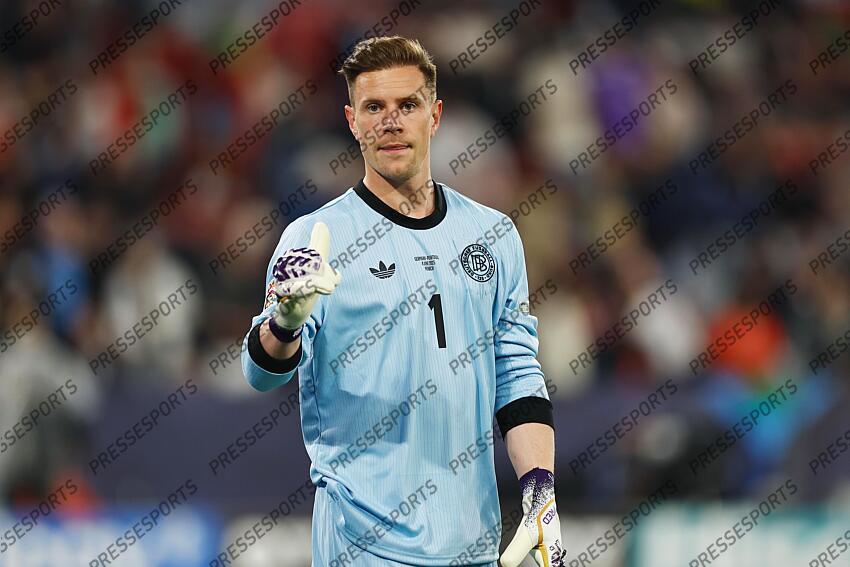 Marc-Andre ter Stegen (GER), JUNE 4, 2025 - Football / Soccer : UEFA "Nations League" Semi-finals match between Germany 1-2 Portugal at the Munich Football Arena in Munich, Germany. (Photo by Mutsu Kawamori/AFLO) ALLEMAGNE-PORTUGAL (1-2) 