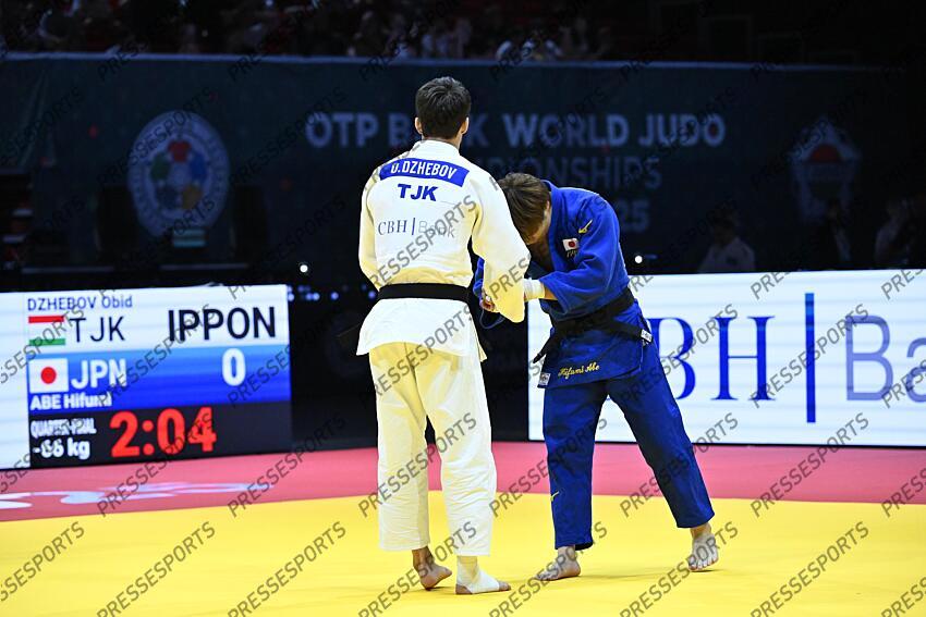 dzhebov (obid) - (tad) - Abe (Hifumi) - (jap) - - 66 KG HOMMES 