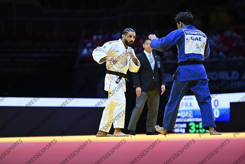 Khyar (Walide) - (fra) - - 66 KG HOMMES repechage bayanmunkh (narmandakh) - (eau) - 