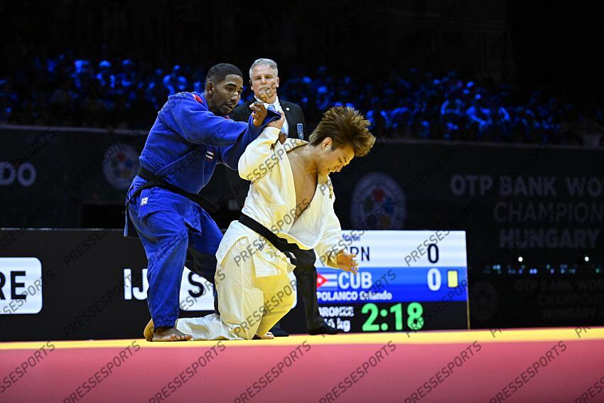 polanco (orlando) - (cub) - Abe (Hifumi) - (jap) - - 66 KG HOMMES finale pour le bronze 