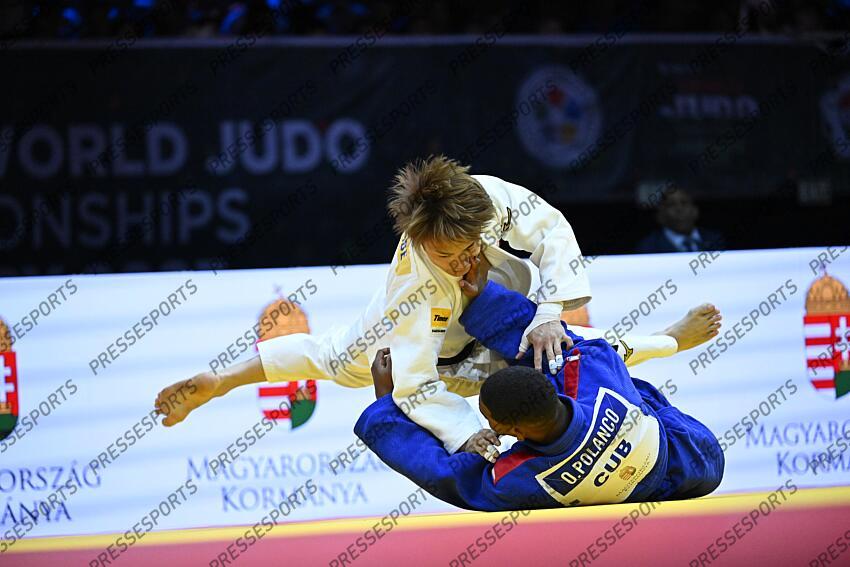 Abe (Hifumi) - (jap) - polanco (orlando) - (cub) - - 66 KG HOMMES finale pour le bronze 