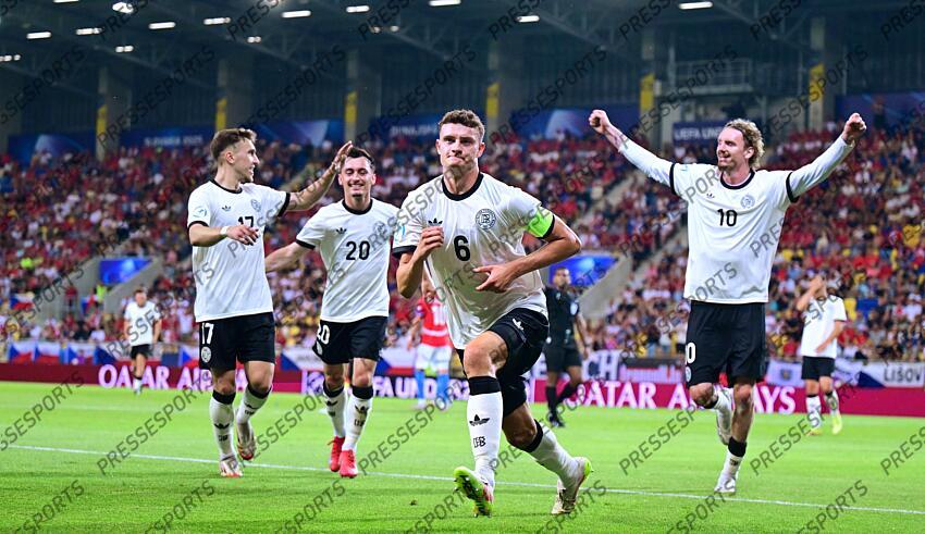 FOOT EURO ESPOIRS 2025 TCHEQUIE U21-ALLEMAGNE U21 (2-4)
