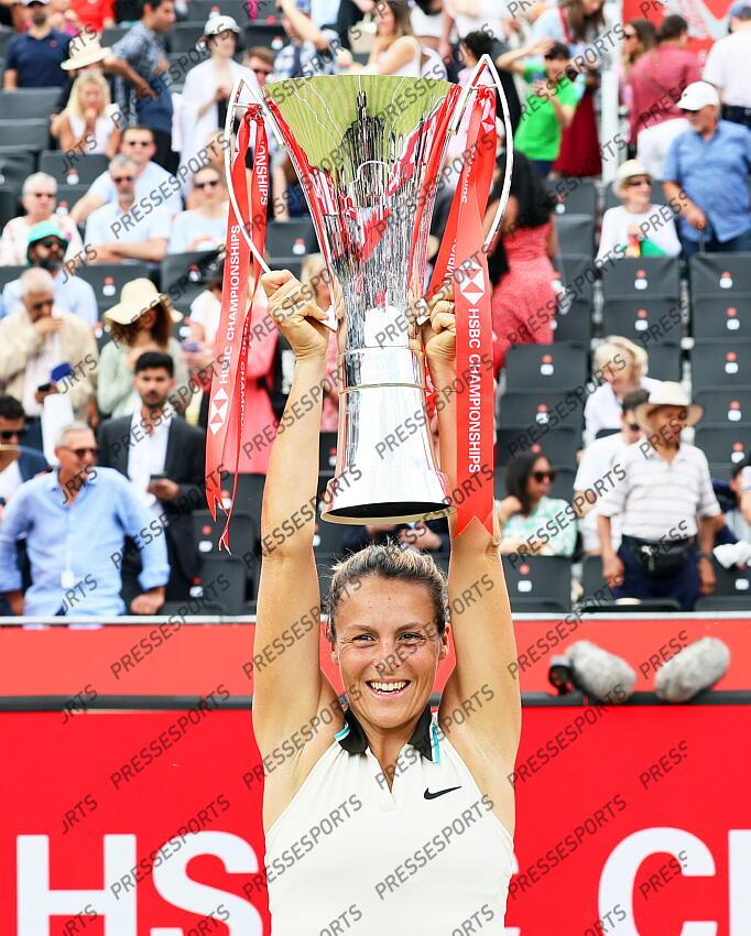 Siegerin Tatjana Maria (Deutschland) London, 15.06.2025, Tennis, HSBC Championships 2025 in Queens, Damen Einzel, Finale TOURNOI DU QUEEN'S 