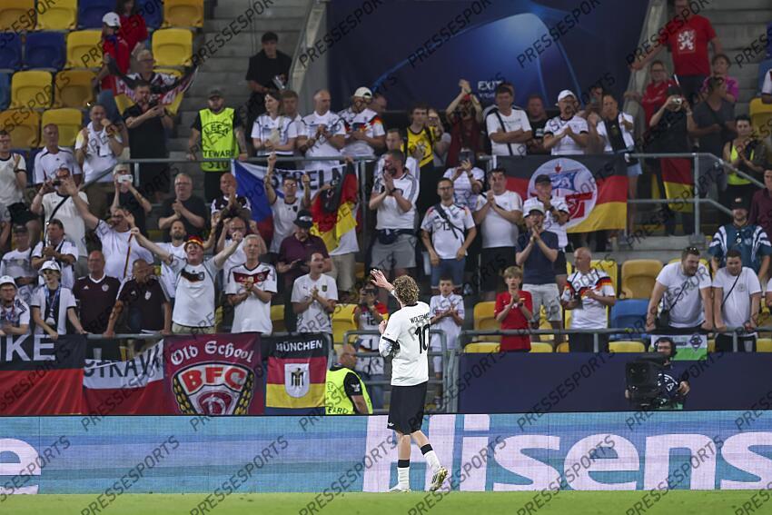 Nick Woltemade (Germany U21) during the UEFA Under 21 Slovakia 2025 match between Czech Republic U21 2-4 Germany U21 at DAC Arena Stadium on June 15, 2025 in Dunajska Streda, Slovakia. U21 REPUBLIQUE TCHEQUE-U21 ALLEMAGNE (2-4) 