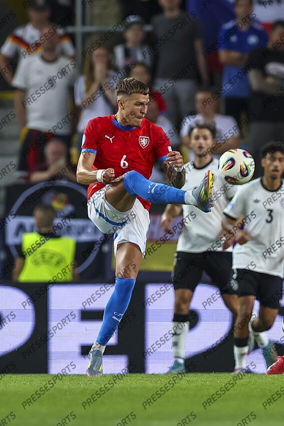 Patrik Vydra (Czech Republic U21) during the UEFA Under 21 Slovakia 2025 match between Czech Republic U21 2-4 Germany U21 at DAC Arena Stadium on June 15, 2025 in Dunajska Streda, Slovakia. U21 REPUBLIQUE TCHEQUE-U21 ALLEMAGNE (2-4) 