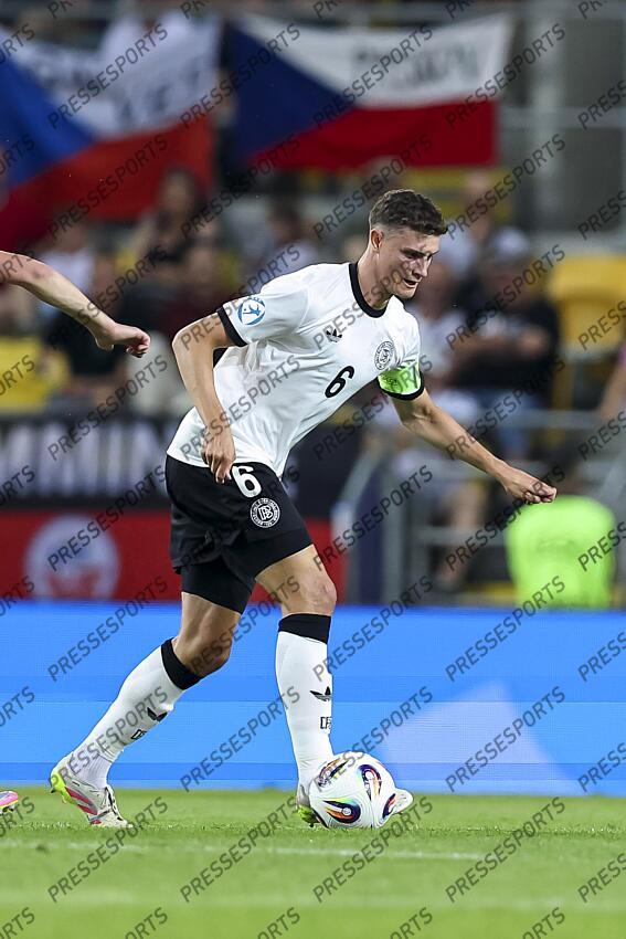 Eric Martel (Germany U21) during the UEFA Under 21 Slovakia 2025 match between Czech Republic U21 2-4 Germany U21 at DAC Arena Stadium on June 15, 2025 in Dunajska Streda, Slovakia. U21 REPUBLIQUE TCHEQUE-U21 ALLEMAGNE (2-4) 