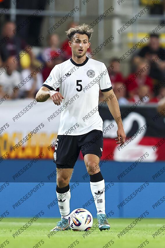 Max Rosenfelder (Germany U21) during the UEFA Under 21 Slovakia 2025 match between Czech Republic U21 2-4 Germany U21 at DAC Arena Stadium on June 15, 2025 in Dunajska Streda, Slovakia. U21 REPUBLIQUE TCHEQUE-U21 ALLEMAGNE (2-4) 