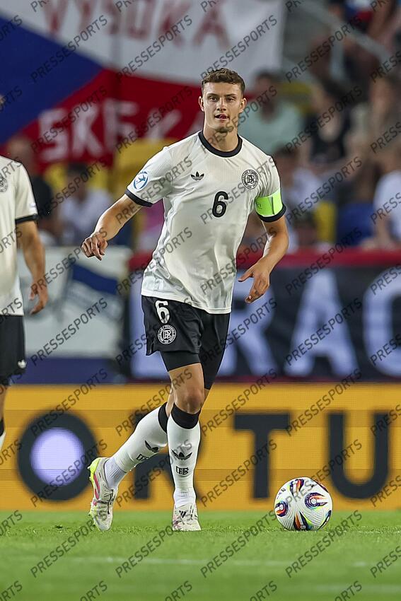 Eric Martel (Germany U21) during the UEFA Under 21 Slovakia 2025 match between Czech Republic U21 2-4 Germany U21 at DAC Arena Stadium on June 15, 2025 in Dunajska Streda, Slovakia. U21 REPUBLIQUE TCHEQUE-U21 ALLEMAGNE (2-4) 