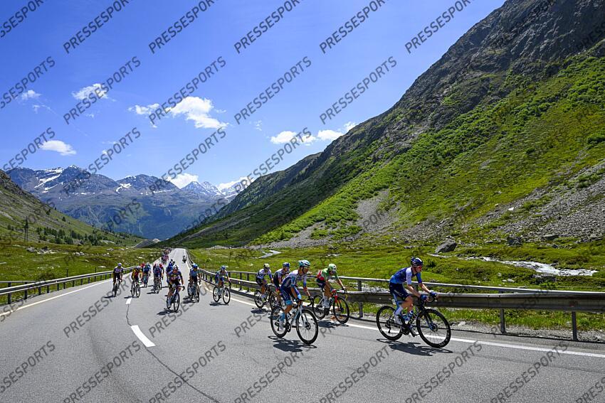 SANTA MARIA IN CALANCA, SWITZERLAND - JUNE 19 : Illustration picture during stage 5 of the 88th edition of Tour de Suisse an UCI World Tour 2.UWT cycling road race stage for Men Elite of 183.6 km with start in La Punt and finish in Santa Maria in Calanca on June 19, 2025 in Santa Maria in Calanca, Switzerland, 19/06/2025 ( Motordriver Kenny Verfaillie - Photo by Vincent Kalut / Photonews LA PUNT/SANTA MARIA IN CALANCA 