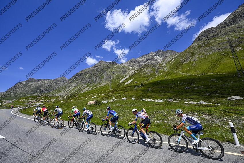 SANTA MARIA IN CALANCA, SWITZERLAND - JUNE 19 : Illustration picture during stage 5 of the 88th edition of Tour de Suisse an UCI World Tour 2.UWT cycling road race stage for Men Elite of 183.6 km with start in La Punt and finish in Santa Maria in Calanca on June 19, 2025 in Santa Maria in Calanca, Switzerland, 19/06/2025 ( Motordriver Kenny Verfaillie - Photo by Vincent Kalut / Photonews LA PUNT/SANTA MARIA IN CALANCA 