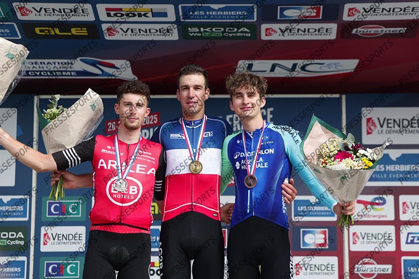 CYCLISME CHPTS DE FRANCE SUR ROUTE 2025 CLM HOMMES