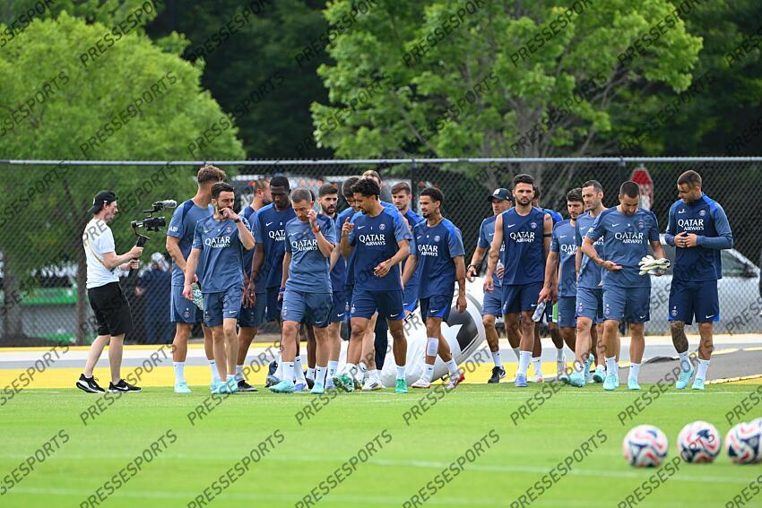 FOOT COUPE DU MONDE DES CLUBS 2025 ENTRAINEMENT PSG