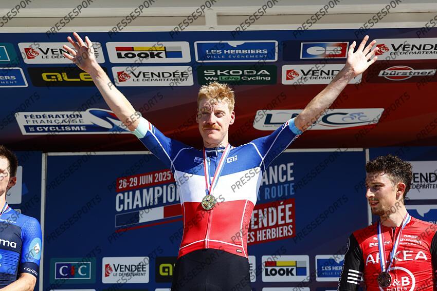 CYCLISME CHPTS DE FRANCE SUR ROUTE 2025 ROUTE HOMMES ROUTE HOMMES