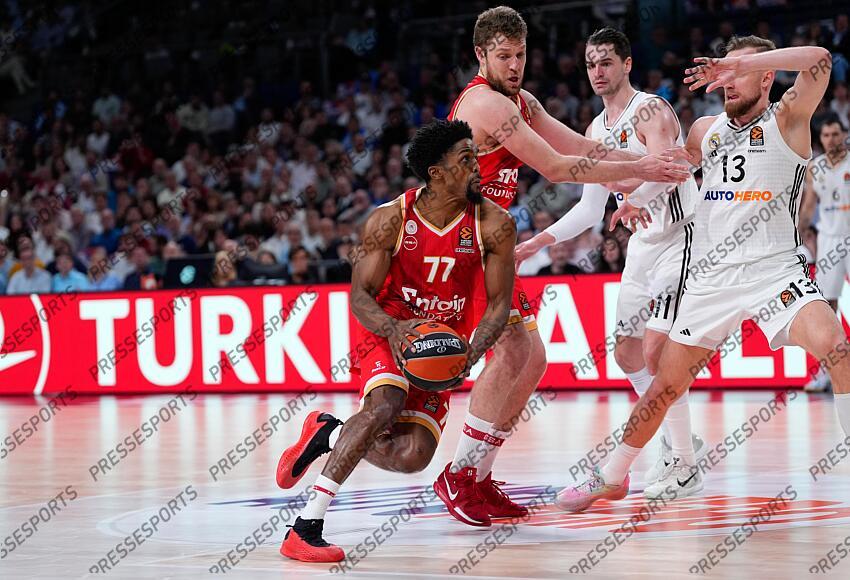 BASKET EUROLIGUE 2025 REAL MADRID-OLYMPIACOS (80-72)