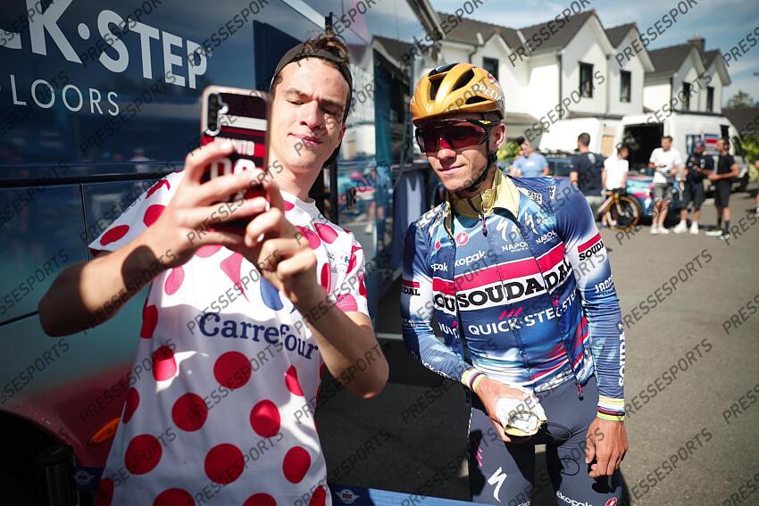 CYCLISME AVANT TOUR DE FRANCE 2025 ENTRAINEMENT SOUDAL QUICK STEP