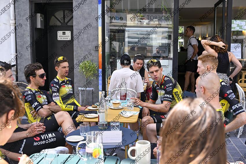 CYCLISME TOUR DE FRANCE 2025 AMBIANCE PRE COMPETITION TOUR DE FRANCE 2025
