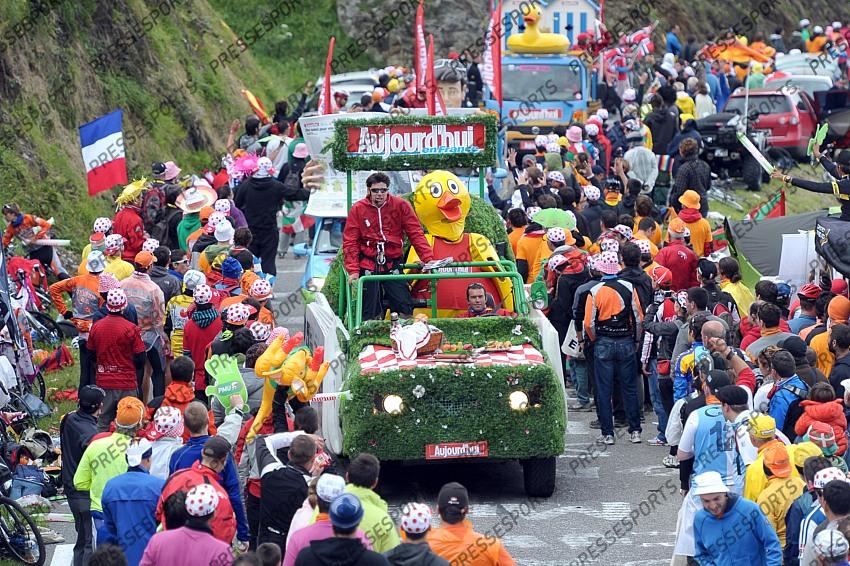 Cyclisme: Tour de France 2011- Etape 12-Cugnaux-Luz-Ardiden 