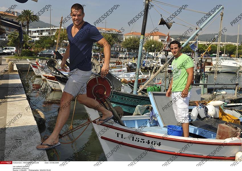 mag (1414) du 22/08/2009 Local Caption van niekerk (johann) giacobazzi (anthony) 